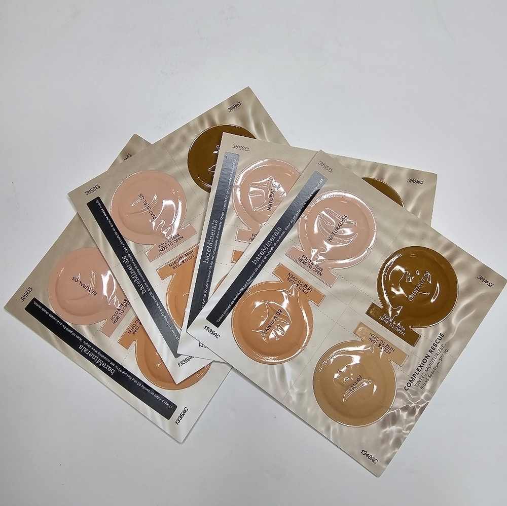 bare Minerals Complexion Rescue Tinted Moisturer With SPF 30 3-in-1 Set Of Four